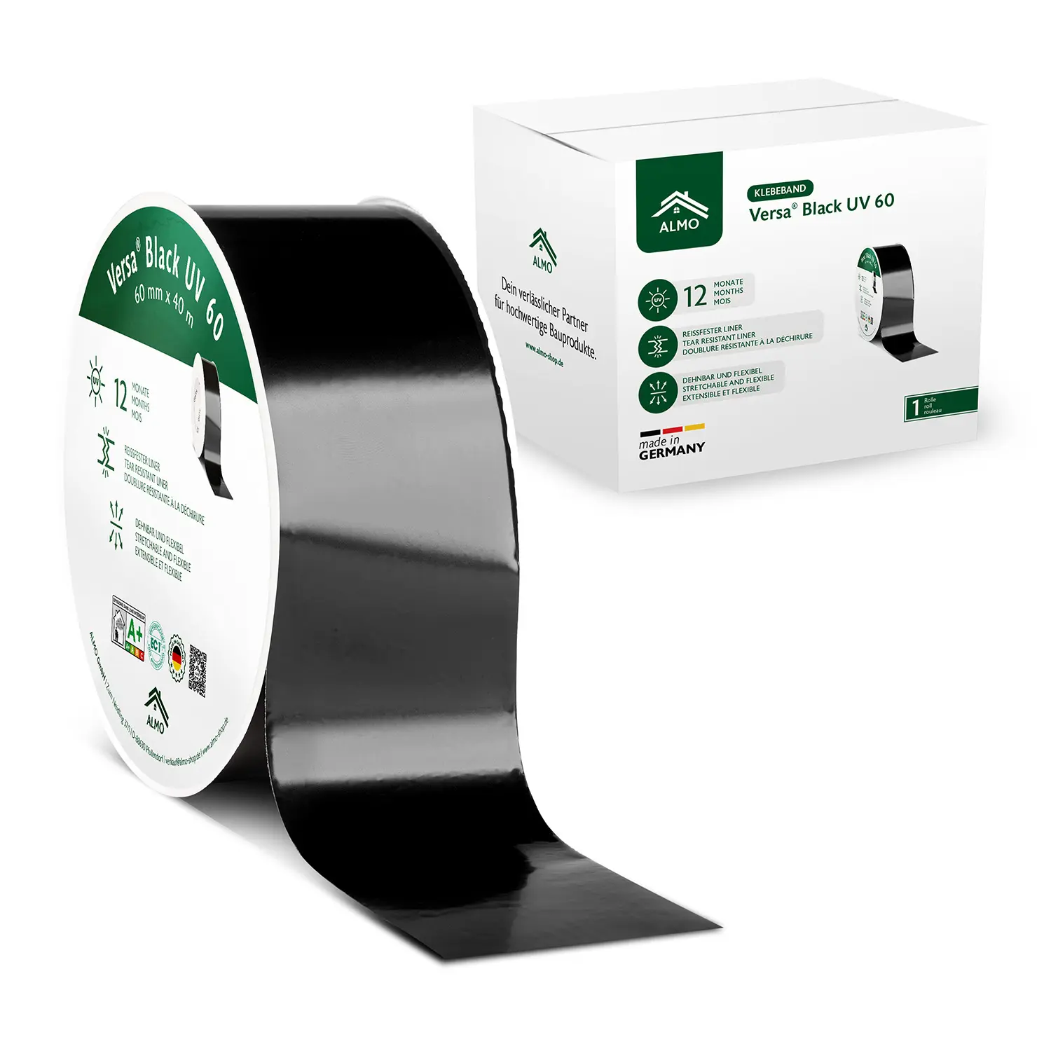 Versa® Black 60 adhesive tape