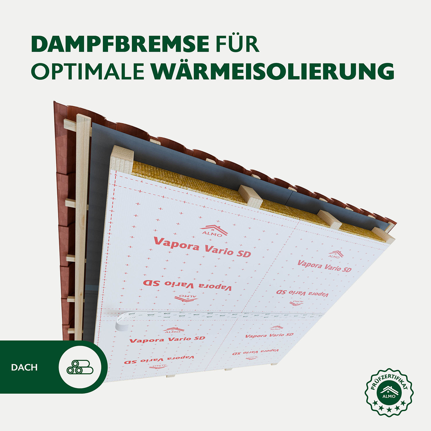 Vapour barrier Vapora Vario SD